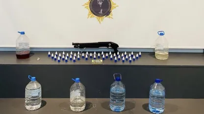 Samsun’da likit uyuşturucu ve hap ele geçirildi