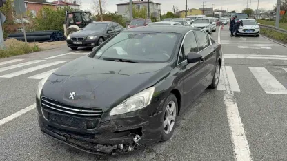 Samsun’da trafik kazası: 2 yaralı