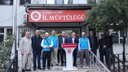 Siirt’ten kutsal topraklara ilk kafile uğurlandı