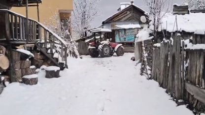 Sivas şaşırtmadı: Mayıs ayının başında kar yine yüzünü gösterdi
