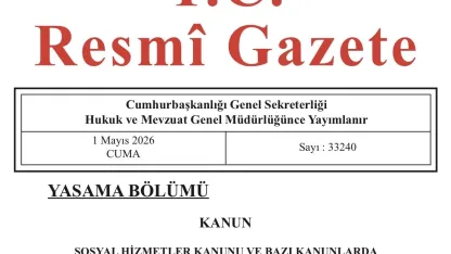 Sosyal Hizmetler Kanunu Resmi Gazete’de yayımlandı