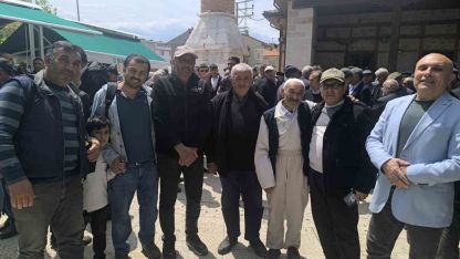 Şuhut’ta hacı adayları dualarla kutsal topraklara uğurlandı