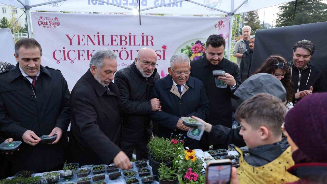 Talas’ta ‘çiçek’ gibi festival