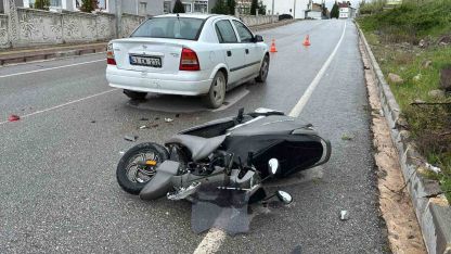 Tavşanlı’da trafik kazası: 1 yaralı