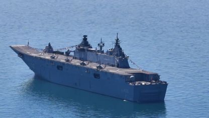 TCG Anadolu ve denizaltı SAHA EXPO kapsamında İstanbul’da