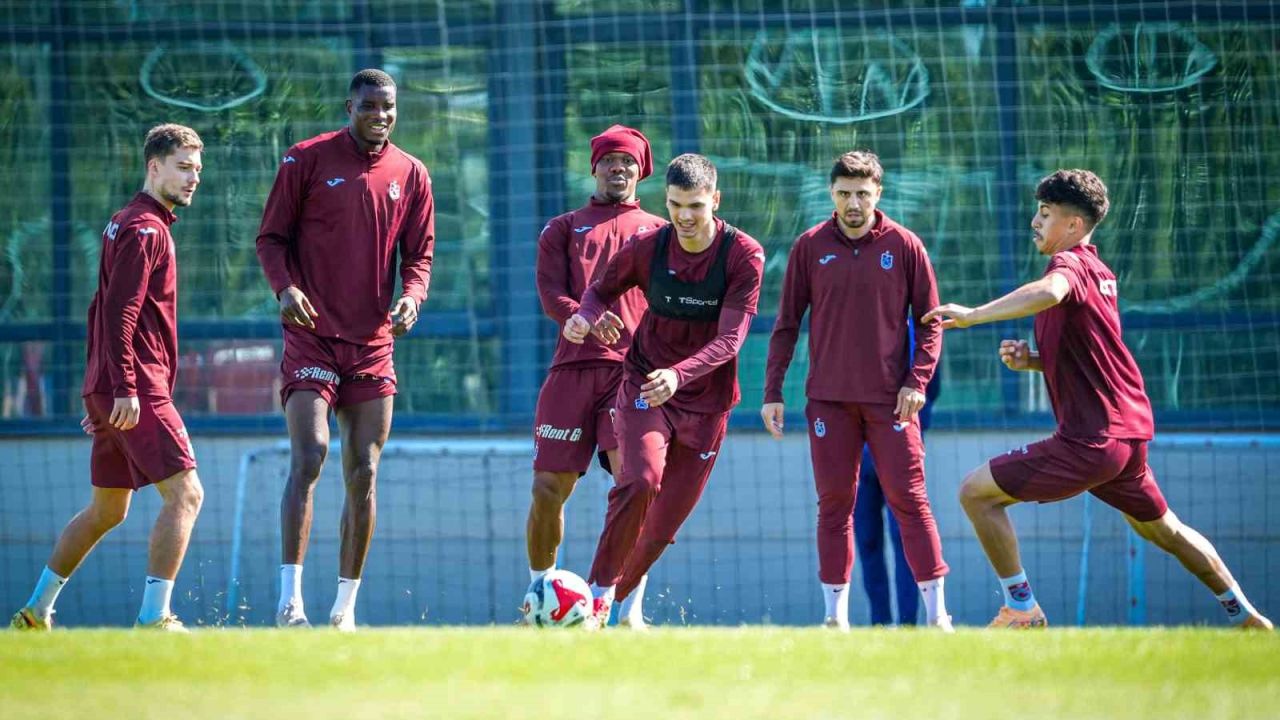 Trabzonspor’da Beşiktaş maçı hazırlıkları sürüyor