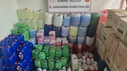 Uzunköprü’de 1 milyon 950 bin TL’lik sahte deterjan ele geçirildi