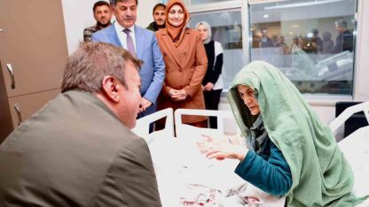 Vali Aydoğdu’dan Aksun ailesine geçmiş olsun ziyareti