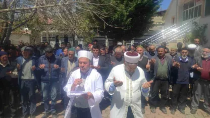 Yağmur dualarının yerini şükür duaları aldı