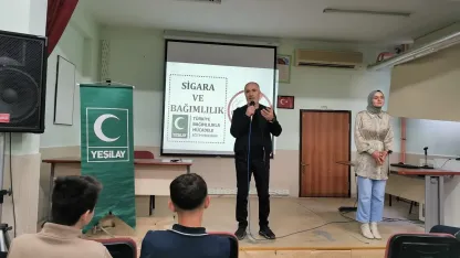 Yeşilay Niğde Şube Başkanı Yıldız: "Bağımlılığın türü değişse de tehlike aynı"