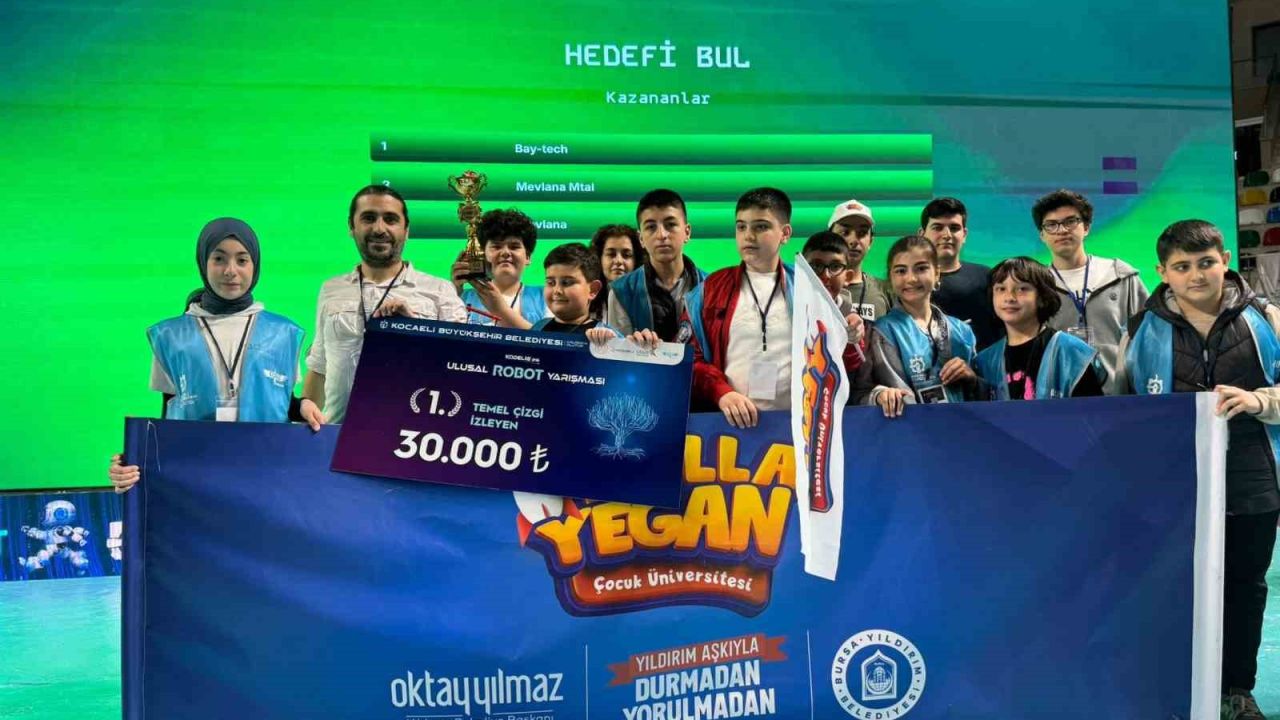Yıldırımlı minik bilim insanları Türkiye şampiyonu
