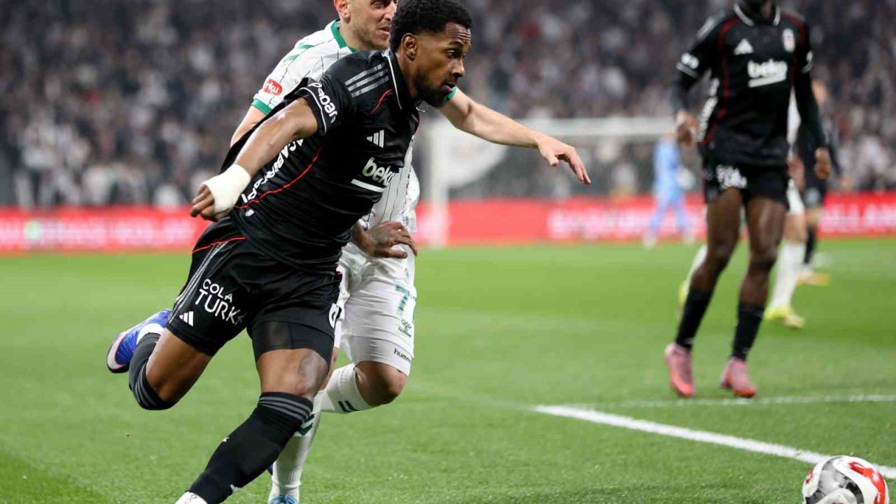Ziraat Türkiye Kupası: Beşiktaş: 0 - Konyaspor: 0 (İlk yarı)