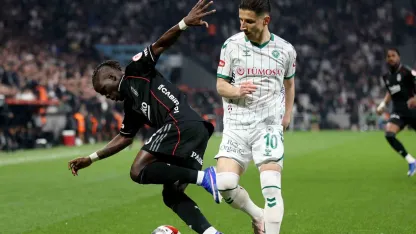 Ziraat Türkiye Kupası: Beşiktaş: 0 - Konyaspor: 0 (Maç devam ediyor)
