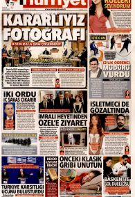 HÜRRİYET Gazete Manşeti