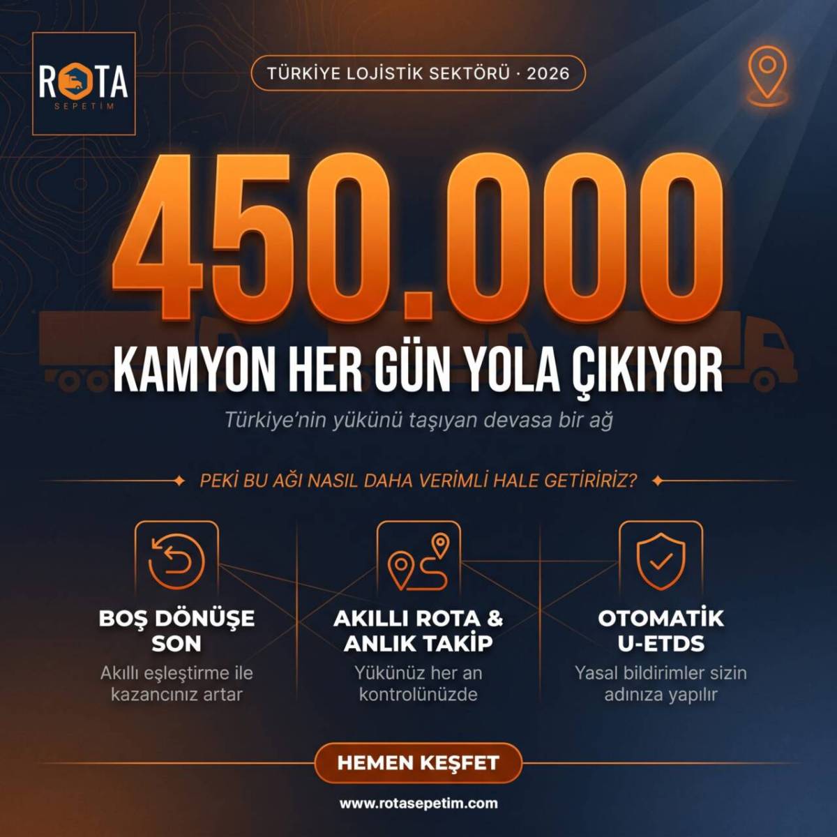 Rota Sepetim ile taşımacılıkta dijital dönem başladı!